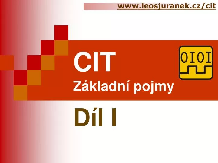 cit z kladn pojmy