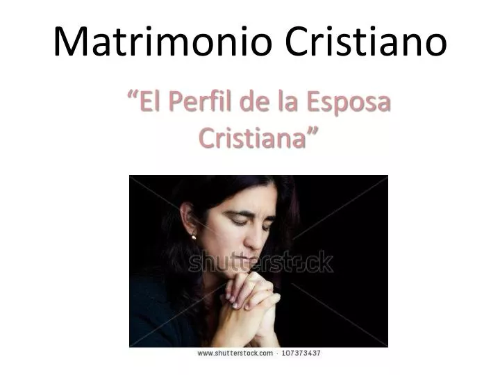 matrimonio cristiano