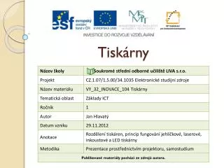 tisk rny