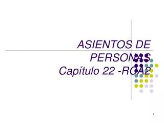asientos de personas cap tulo 22 rca2
