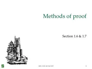 Methods of proof