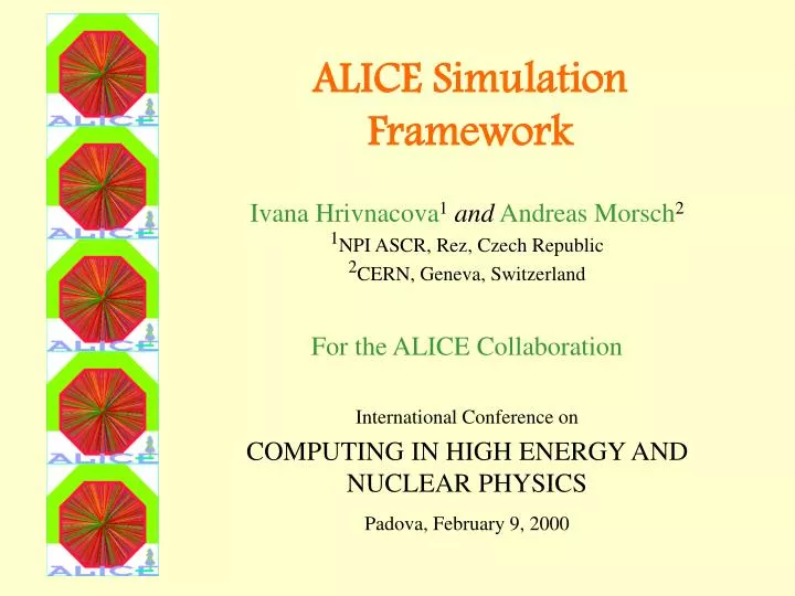 alice simulation framework