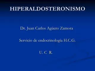 hiperaldosteronismo