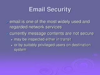 email security