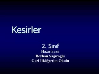 kesirler
