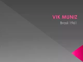 vik muniz