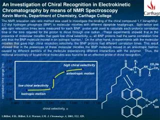 An Investigation of Chiral Recognition in Electrokinetic