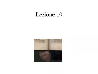 lezione 10