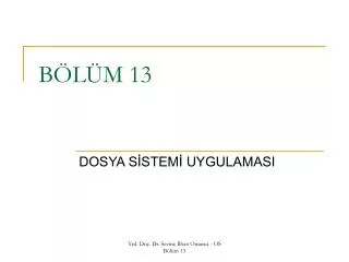 b l m 13