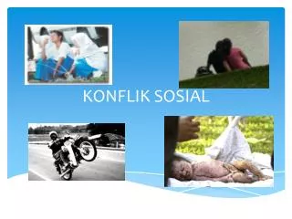 konflik sosial