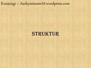 struktur