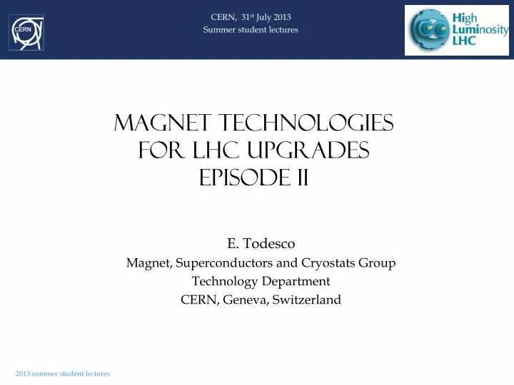magnet technologies for lhc upgrades episode ii