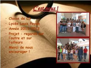 c est nous