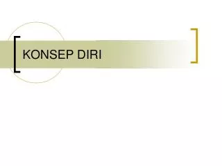 konsep diri