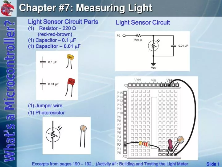chapter 7 measuring light
