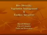 Bio-Diversity - slide 1