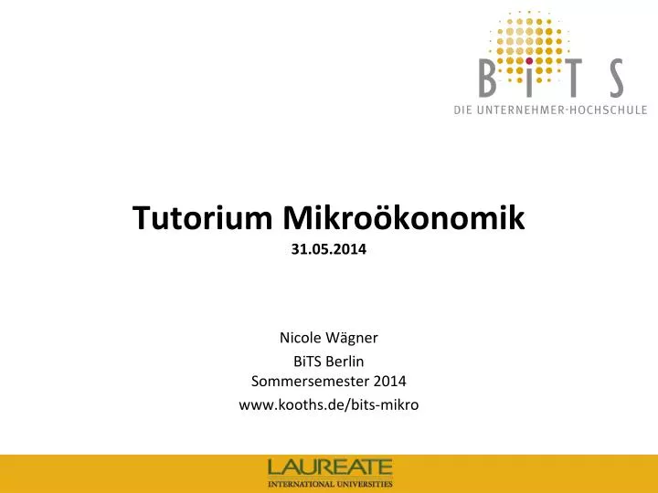 tutorium mikro konomik 31 05 2014
