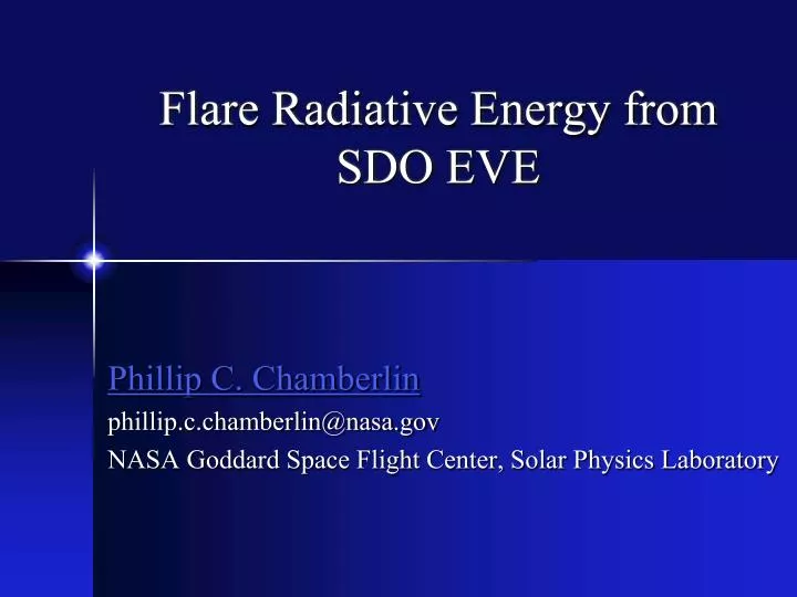 flare radiative energy from sdo eve