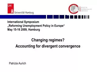 Changing regimes? Accounting for divergent convergence