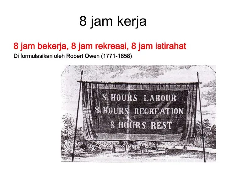 8 jam kerja