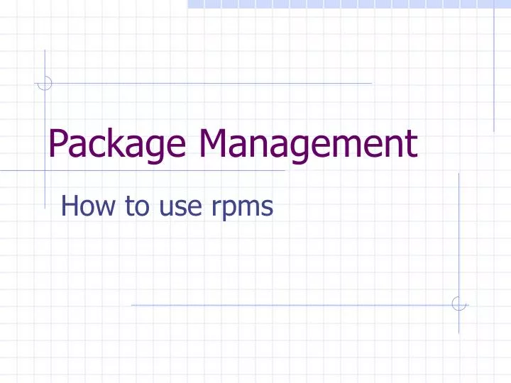 package management