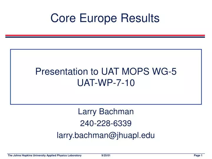 presentation to uat mops wg 5 uat wp 7 10