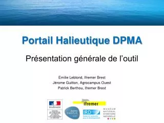 portail halieutique dpma
