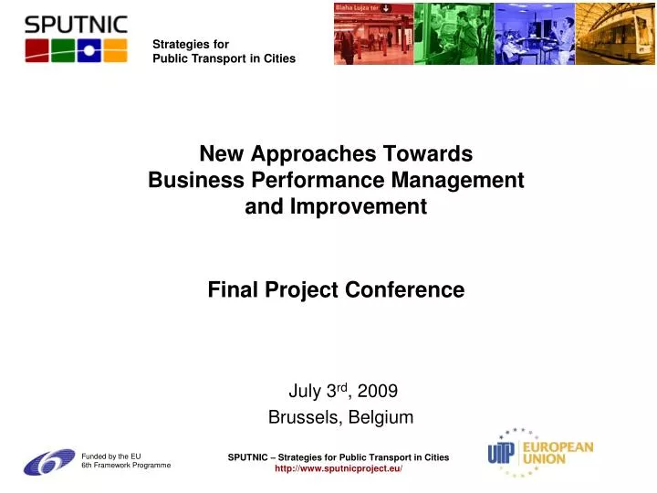 new approaches towards business performance management and improvement