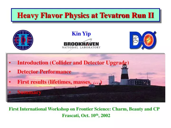 heavy flavor physics at tevatron run ii