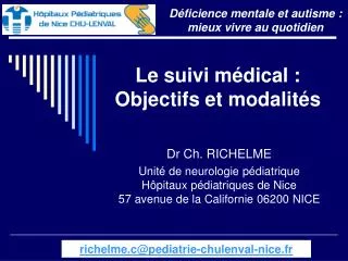 le suivi m dical objectifs et modalit s