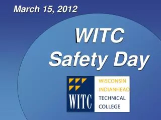 WITC Safety Day