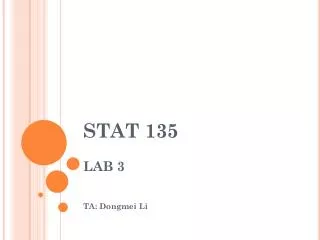 STAT 135 LAB 3