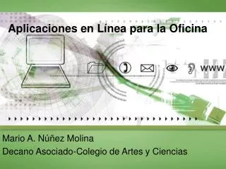 aplicaciones en l nea para la oficina