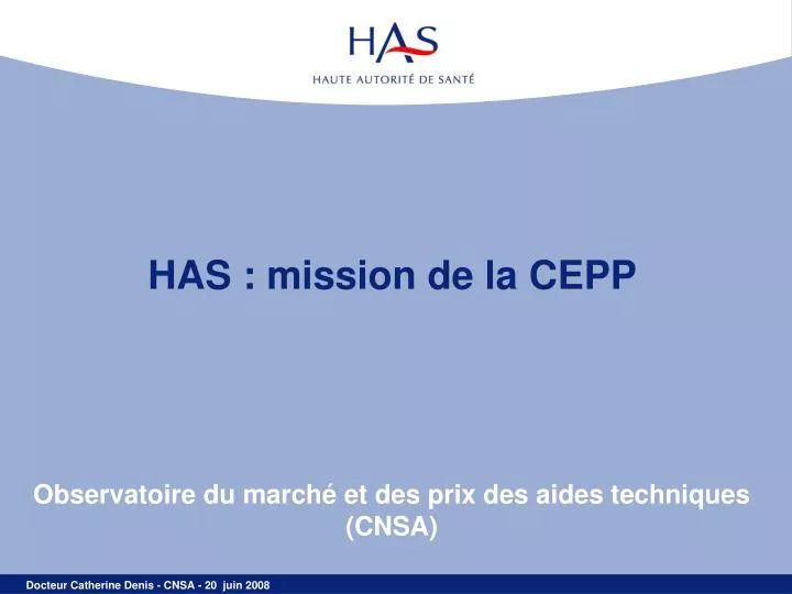 has mission de la cepp