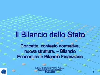 il bilancio dello stato