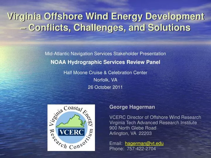 virginia offshore wind energy development conflicts challenges and solutions