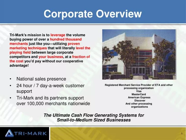 corporate overview