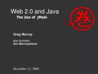 Web 2.0 and Java