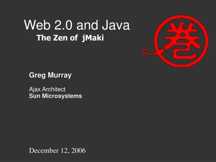 web 2 0 and java