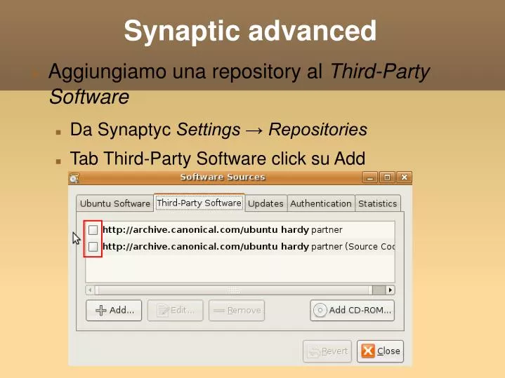 synaptic advanced