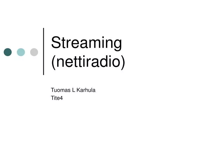 streaming nettiradio