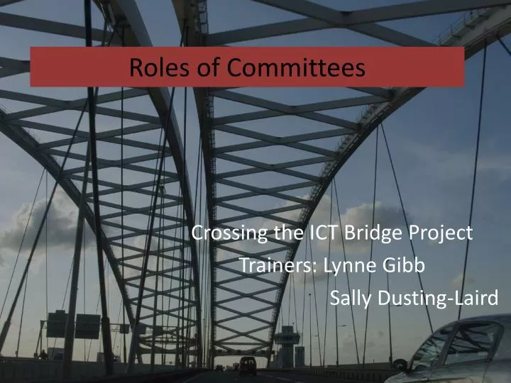 roles of committees