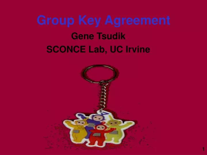 group key agreement