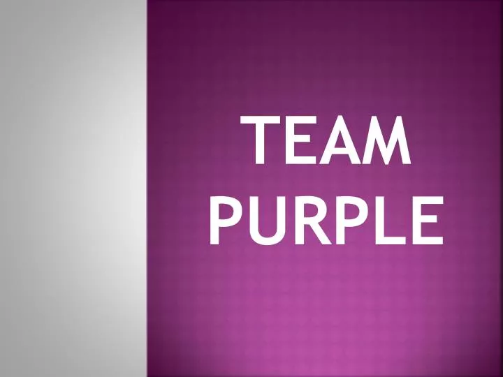 team purple