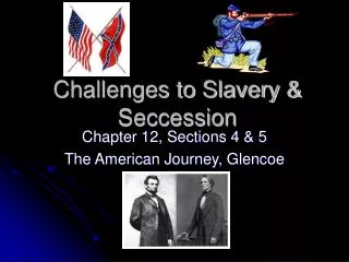 Challenges to Slavery &amp; Seccession