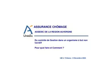 assedic de la region auvergne