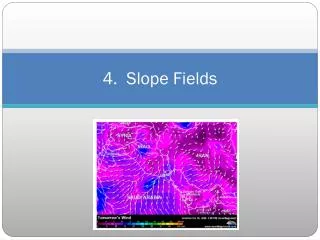 4. Slope Fields