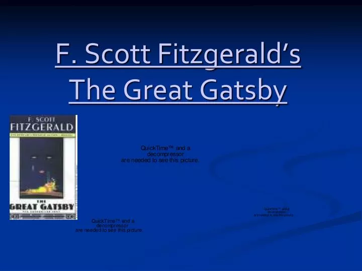 f scott fitzgerald s the great gatsby