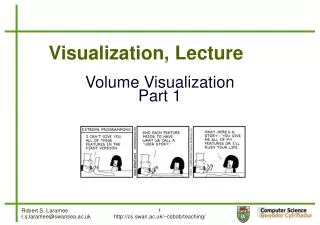 Visualization, Lecture