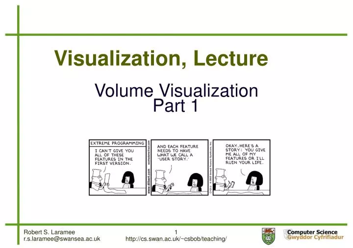 volume visualization part 1